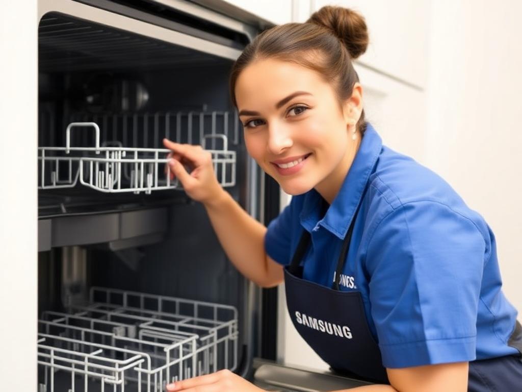 رفع خطای ماشین ظرفشویی سامسونگ