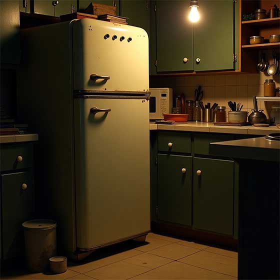 سر و صدای یخچال